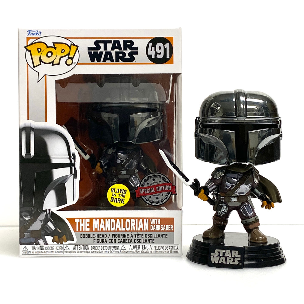 Image of The Mandalorian #491 (With Darksaber) (Star Wars) (Special Edition)