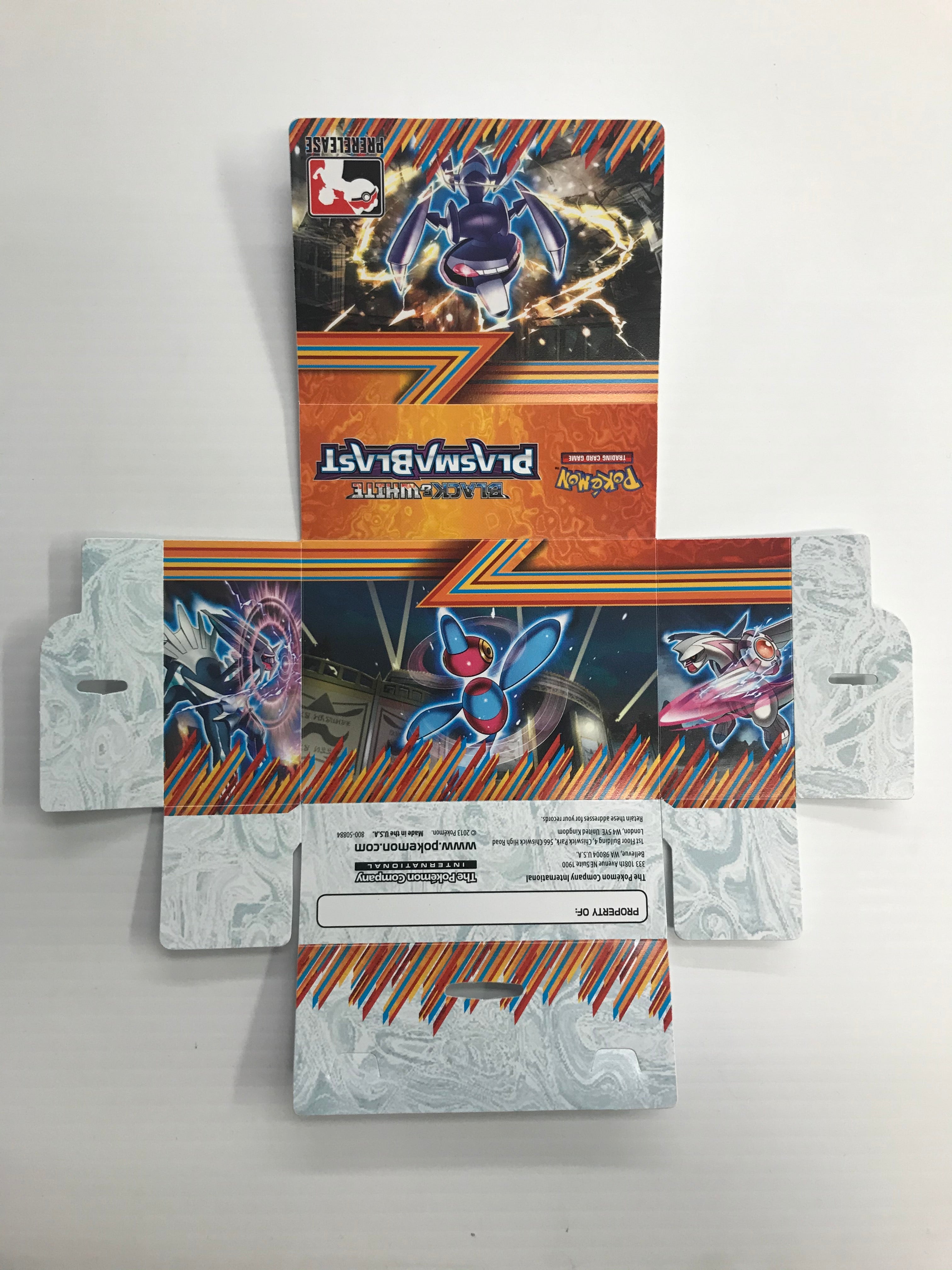 Image of Play Pokemon Black & White Plasma Blast Prerelease Deck Box