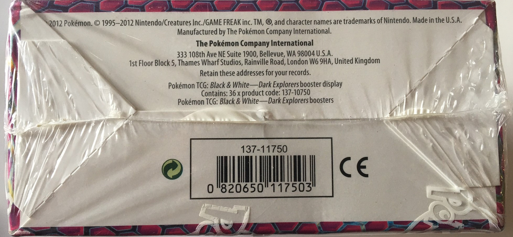 Image of Dark Explorers - English Booster Box (DEX)