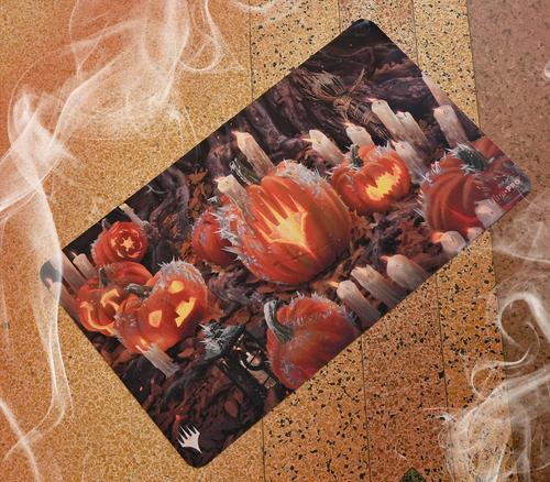 Image of Stylized Planeswalker Symbol - Innistrad: Midnight Hunt Playmat