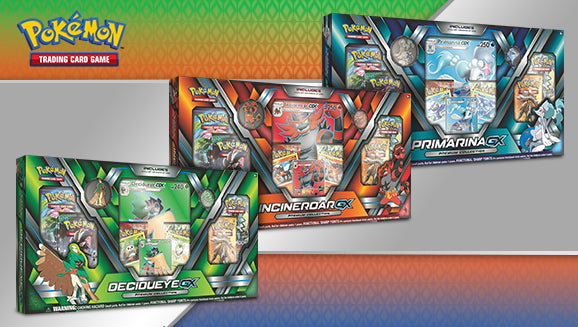 Decidueye/Primarina/Incineroar GX Premium Collection