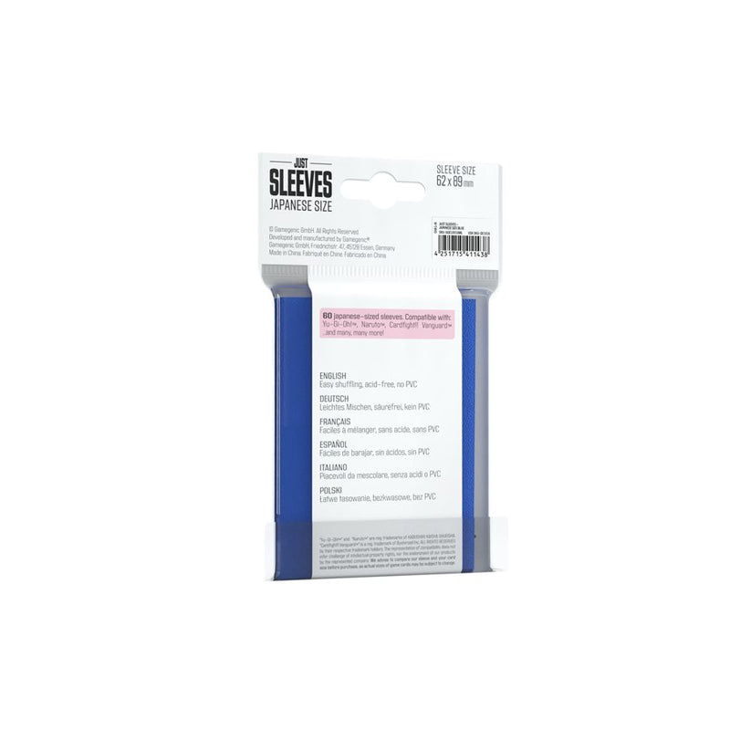 Image of Just Sleeves: Japanese Size (Blue)