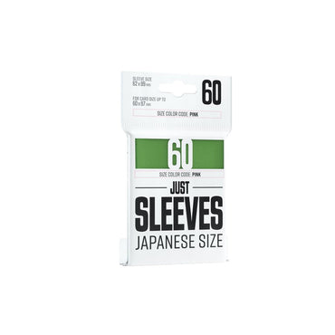 Just Sleeves: Japanese Size (Green)