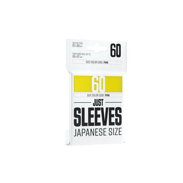 Just Sleeves: Japanese Size (Yellow)