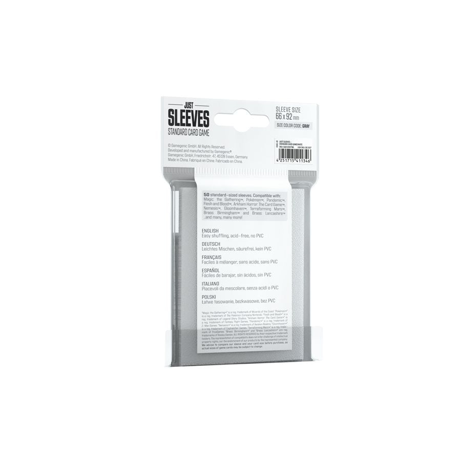 Image of Just Sleeves: Japanese Size (White)