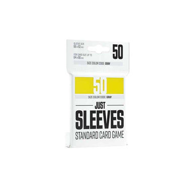 Just Sleeves: Standard Size (Yellow)