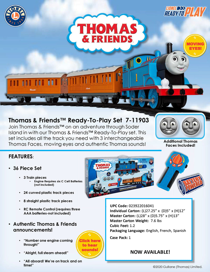 Thomas & Friends Ready-To-Play Train Set