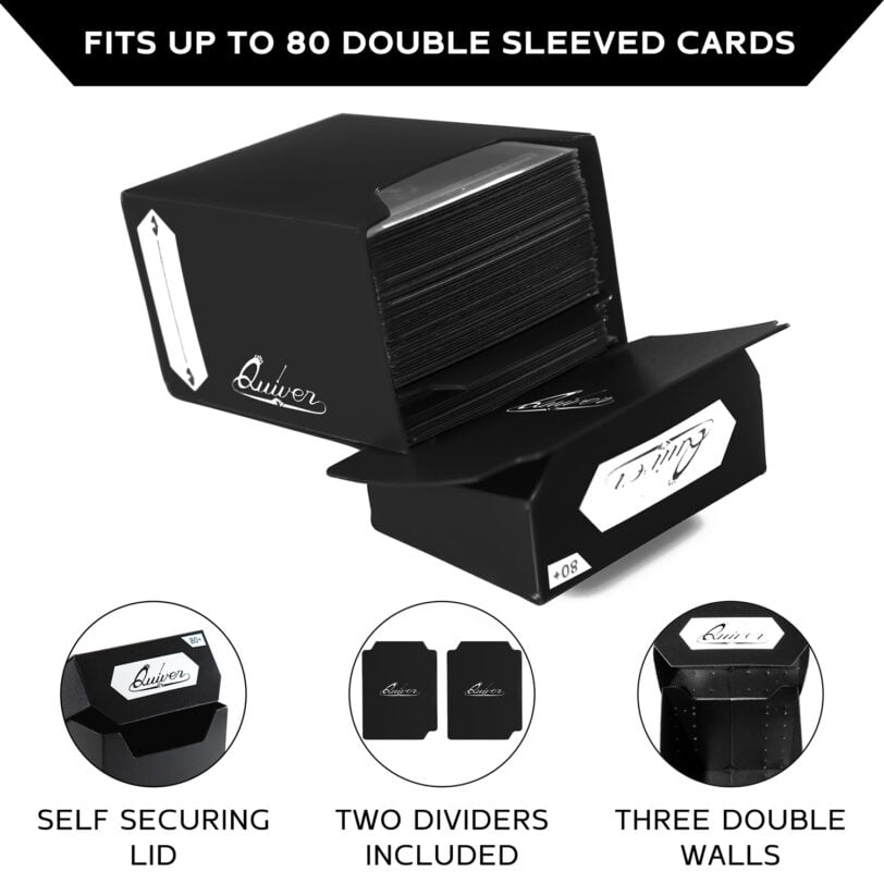 Image of Black Quiver Deck Block 80+