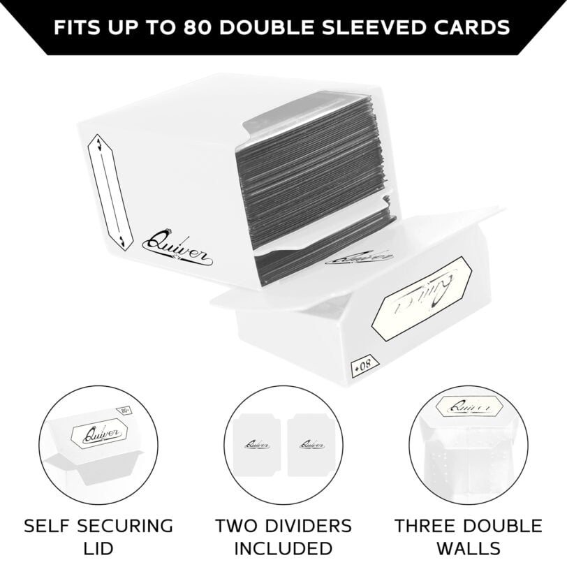 Image of White Quiver Deck Block 80+