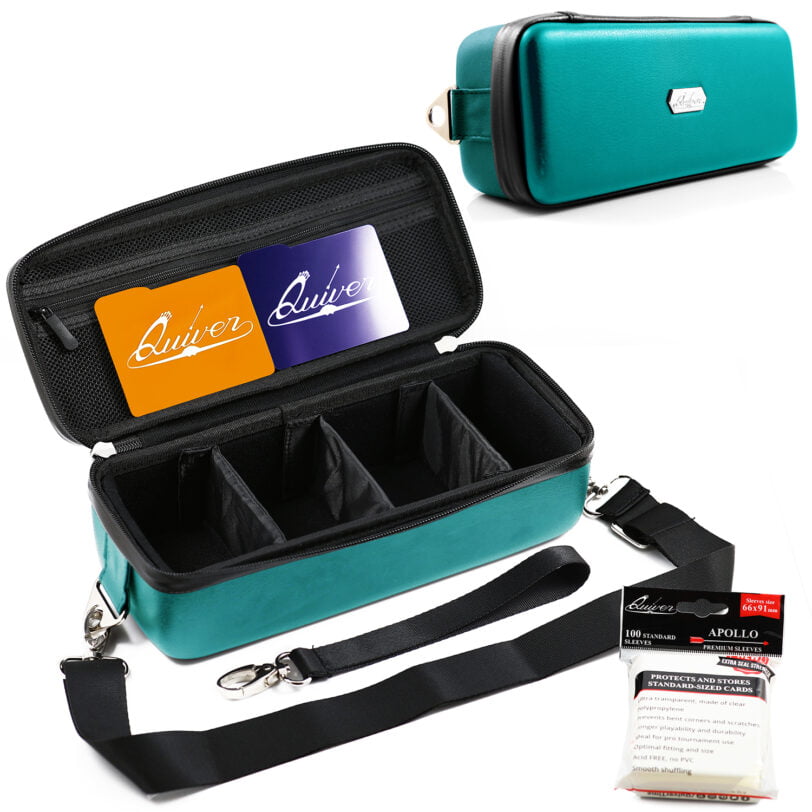 Image of Teal Bolt Card Case - Quiver