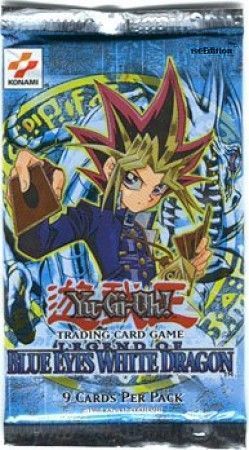 Legend of Blue-Eyes white dragon 1st edition booster