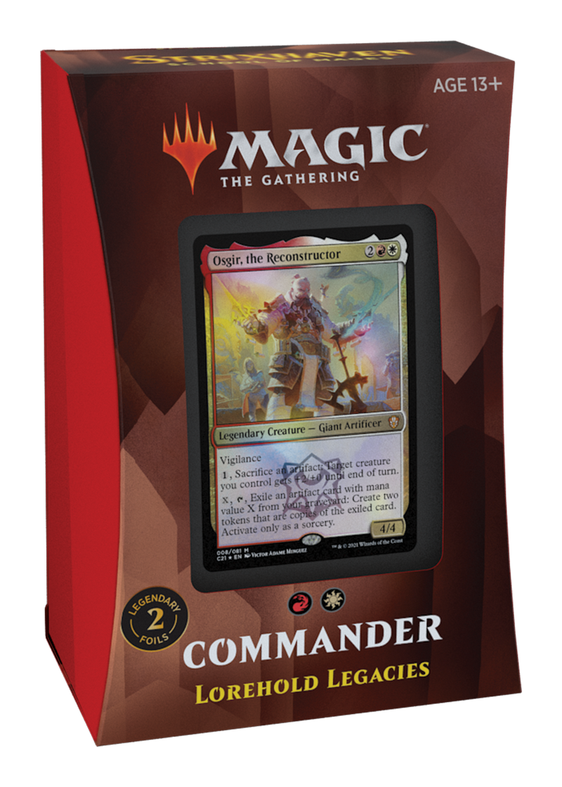 Strixhaven: School of Mages Commander 2021 Decks