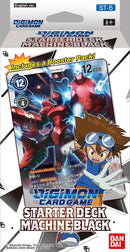 "MACHINE BLACK" STARTER DECK - DIGIMON CARD GAME
