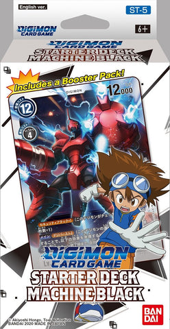 "MACHINE BLACK" STARTER DECK - DIGIMON CARD GAME