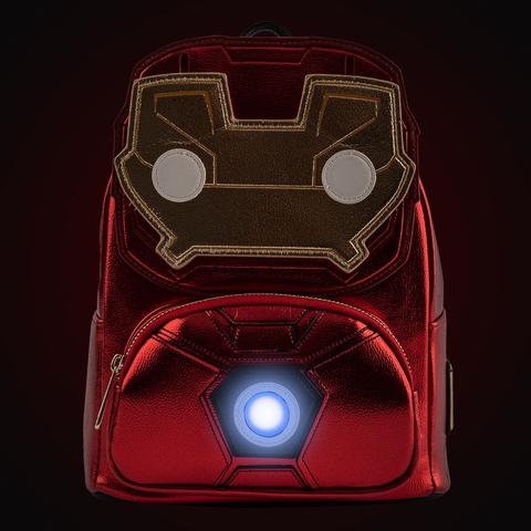 Iron Man Mini Light-Up Backpack - Pop! by Loungefly