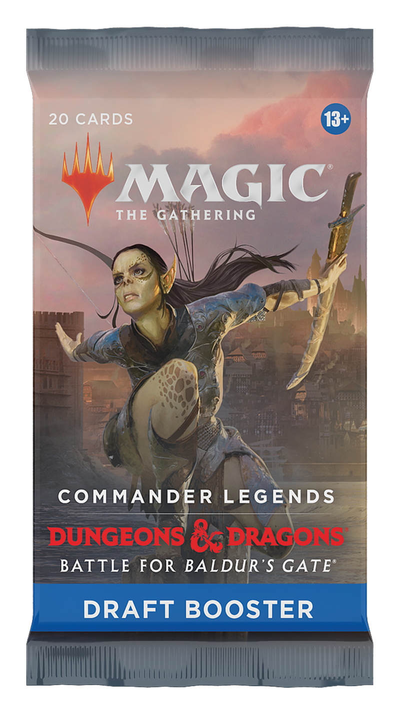 COMMANDER LEGENDS BALDURS GATE DUNGEONS & DRAGONS DRAFT BOOSTER PACK
