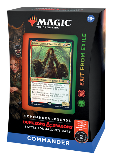 Image of COMMANDER LEGENDS: BATTLE FOR BALDUR'S GATE - COMMANDER DECK