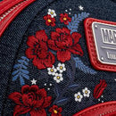 Captain America Denim Backpack - Loungefly