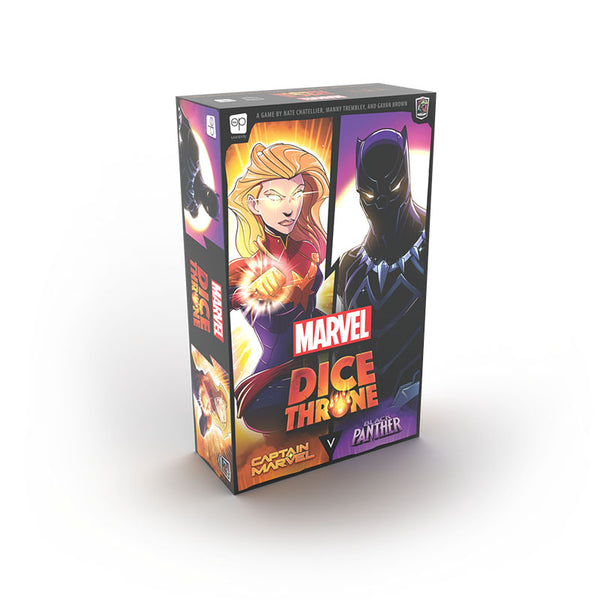 Image of Marvel Dice Throne 2-Hero Box (Captain Marvel, Black Panther)