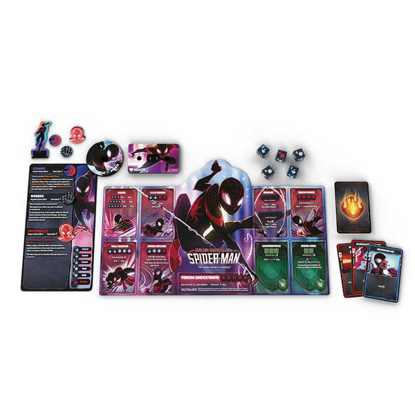 Image of Marvel Dice Throne 4-Hero Box (Scarlet Witch, Thor, Loki, Miles Morales)