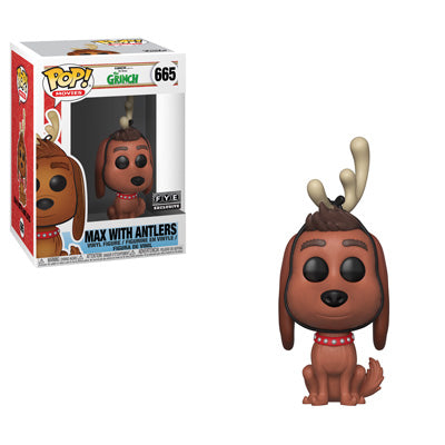 Image of Max with Antlers #665 (FYE Exclusive) (Dr. Seuss The Grinch)