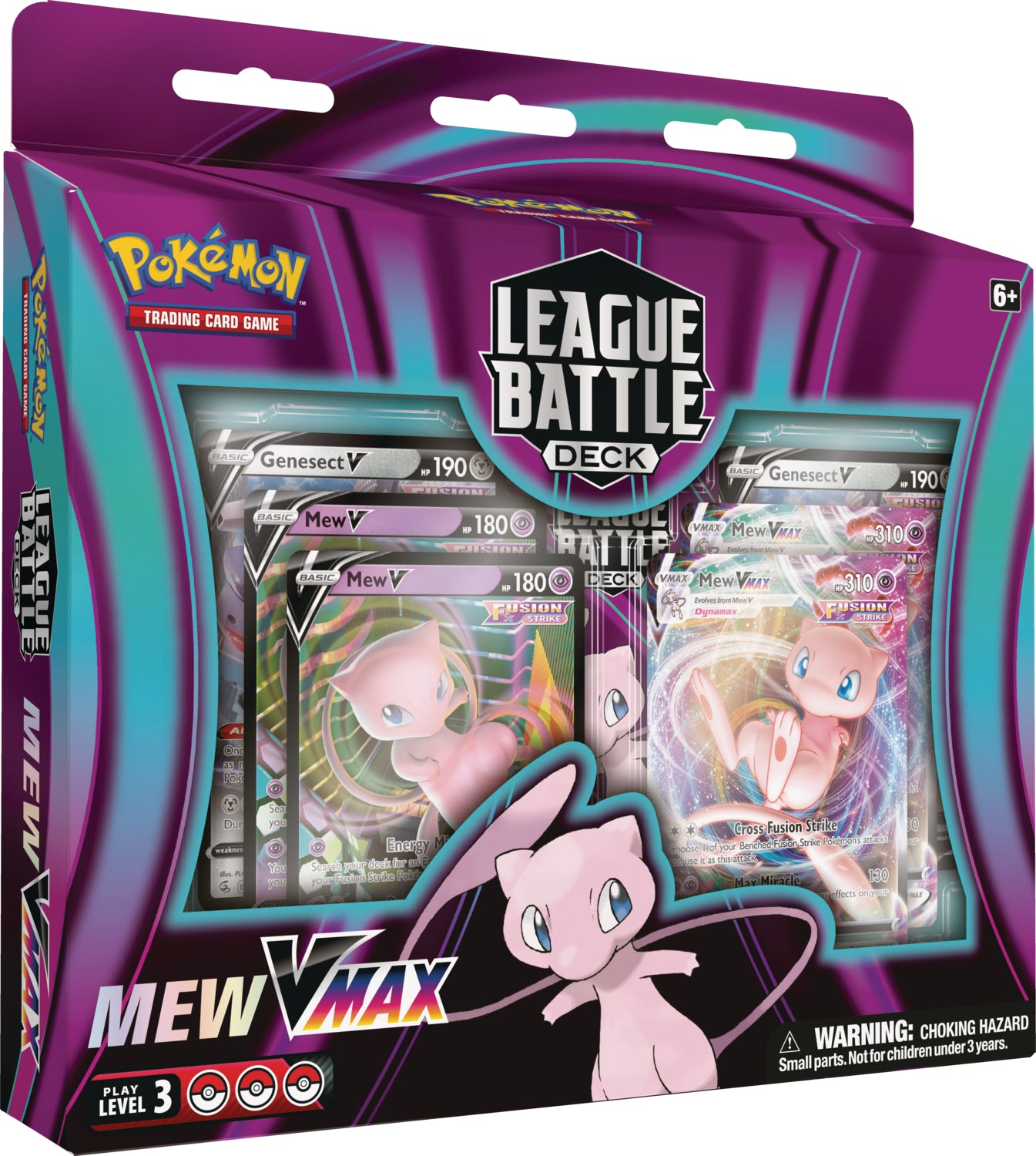 Image of Mew VMAX League Battle Deck