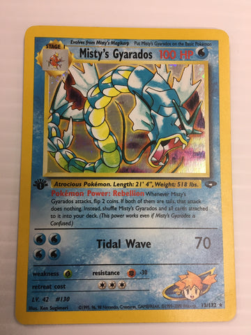 Misty's Gyarados 1st Edition 13/132