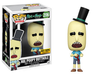 Mr. Poopy Butthole (Rick & Morty)(Hot Topic Exclusive) #206