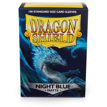 Night Blue Matte Dragon Shield (STANDARD)
