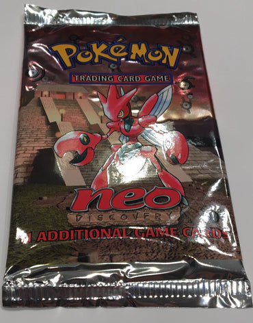 Neo Discovery 1st Edition Booster Pack, unweighed and FACTORY SEALED