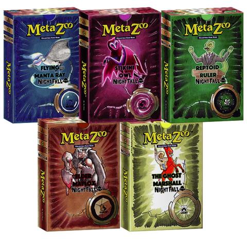 Image of NIGHTFALL 1ST ED THEME DISPLAY Metazoo