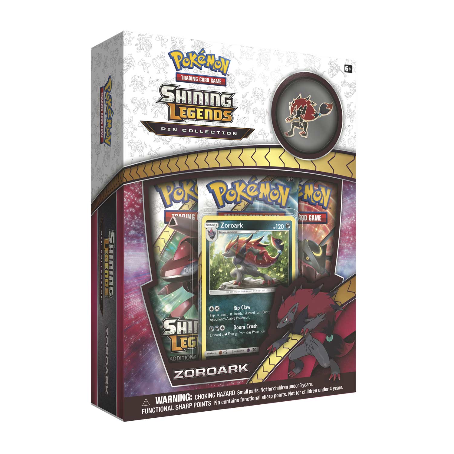 Image of Zoroark: Shining Legends Pin Collection