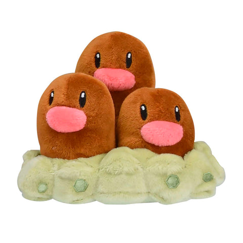 Dugtrio Plush - Sitting Cuties
