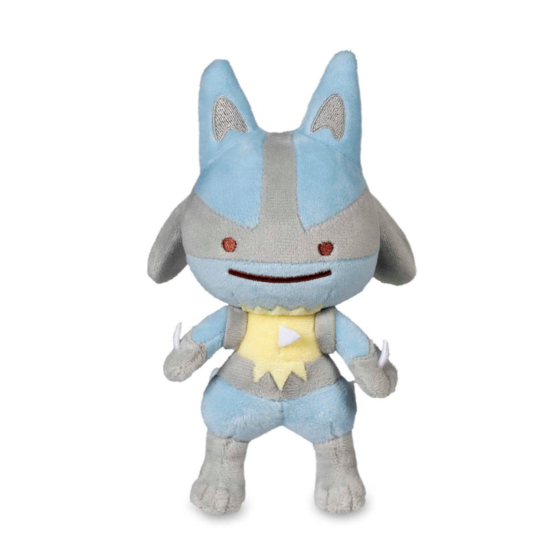 Ditto As Lucario Plush - 8 In.