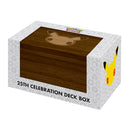 Pokémon 25th Celebration Wooden Deck Box