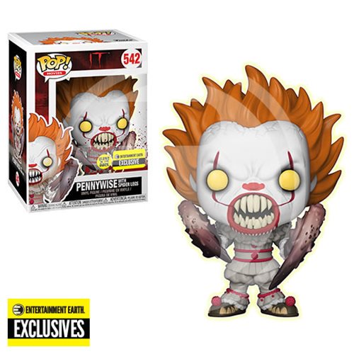 Image of Pennywise with Spider Legs (Glow)(Entertainment Earth Exclusive) (IT) #542