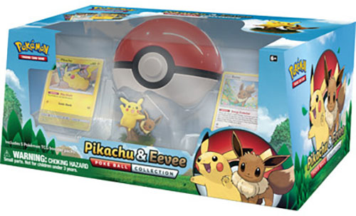 Image of Pokémon - Pikachu and Eevee Poke Ball Collection