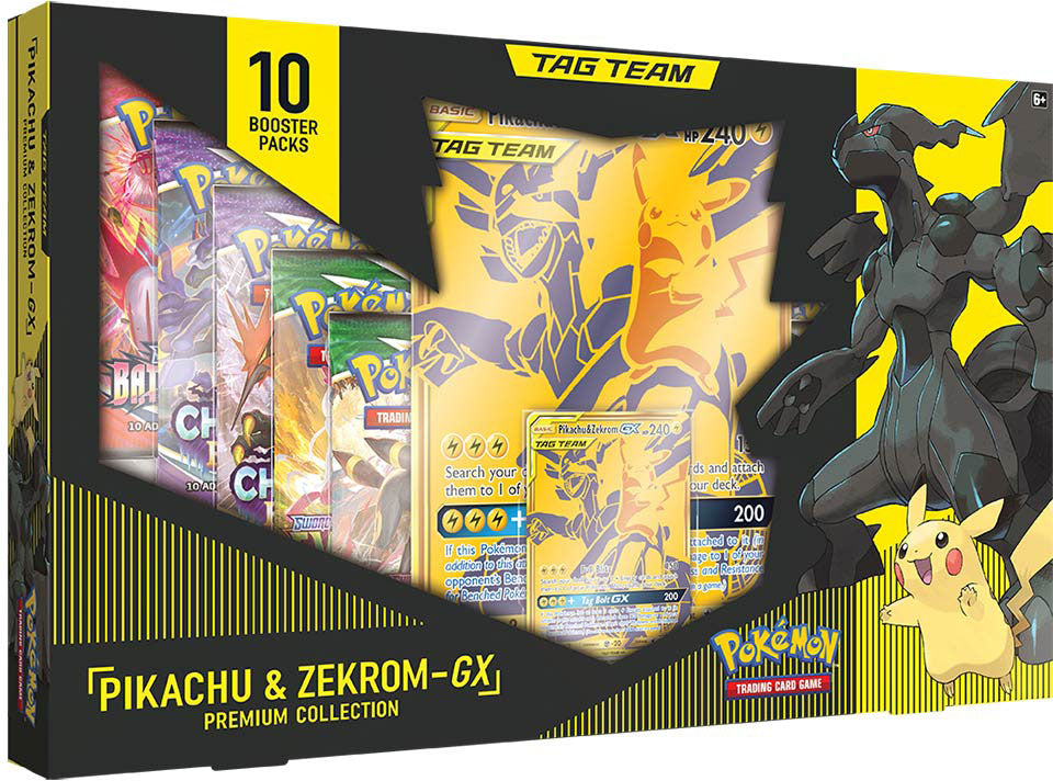 Image of Tag Team Pikachu & Zekrom GX Premium Collection