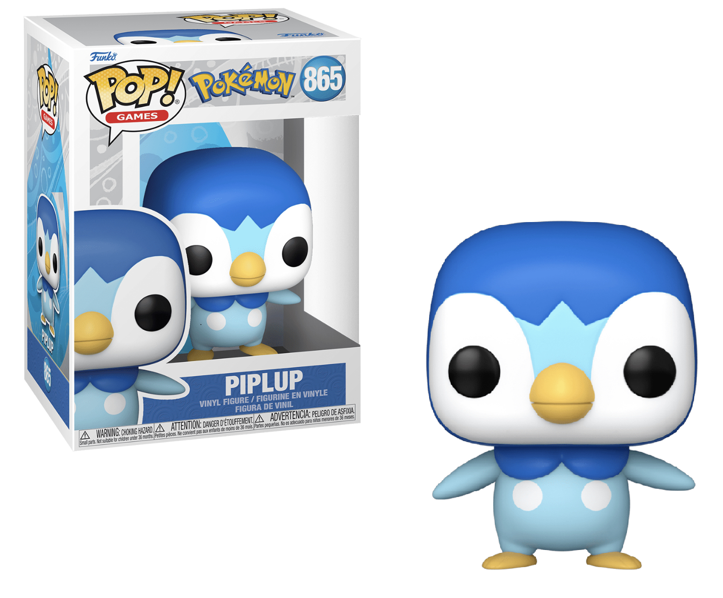 Image of Pop! Piplup #865 (Pokemon)
