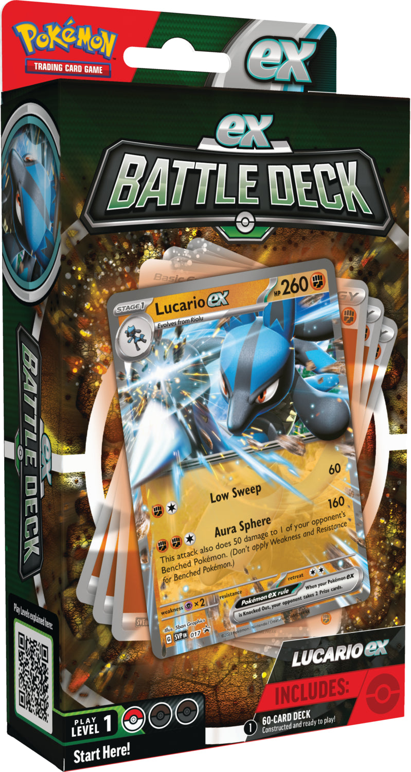 Image of Lucario ex Battle Deck