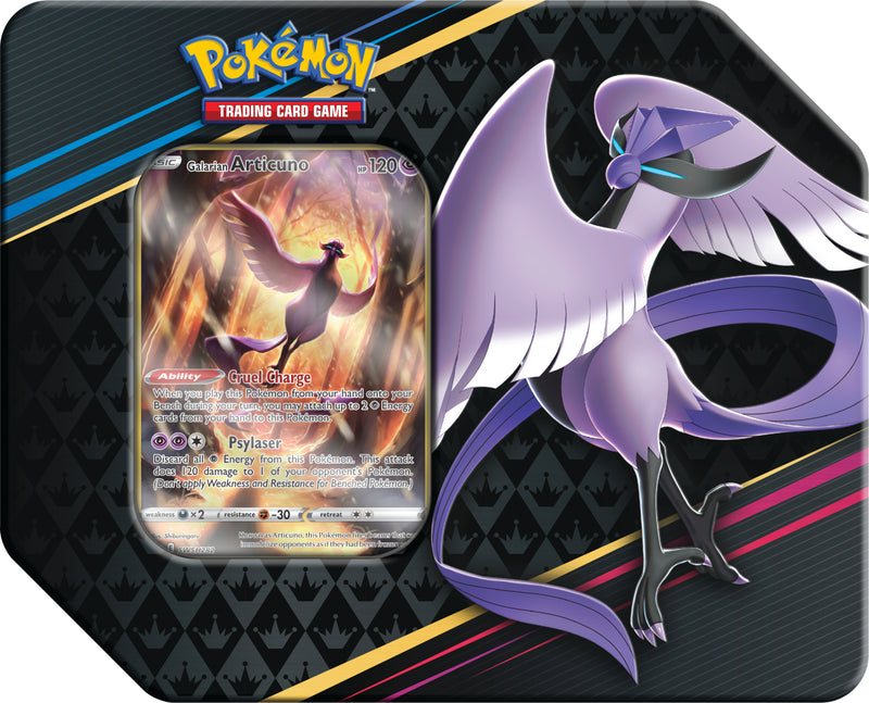 Crown Zenith Tins (Galarian Articuno/Zapdos/Moltres)