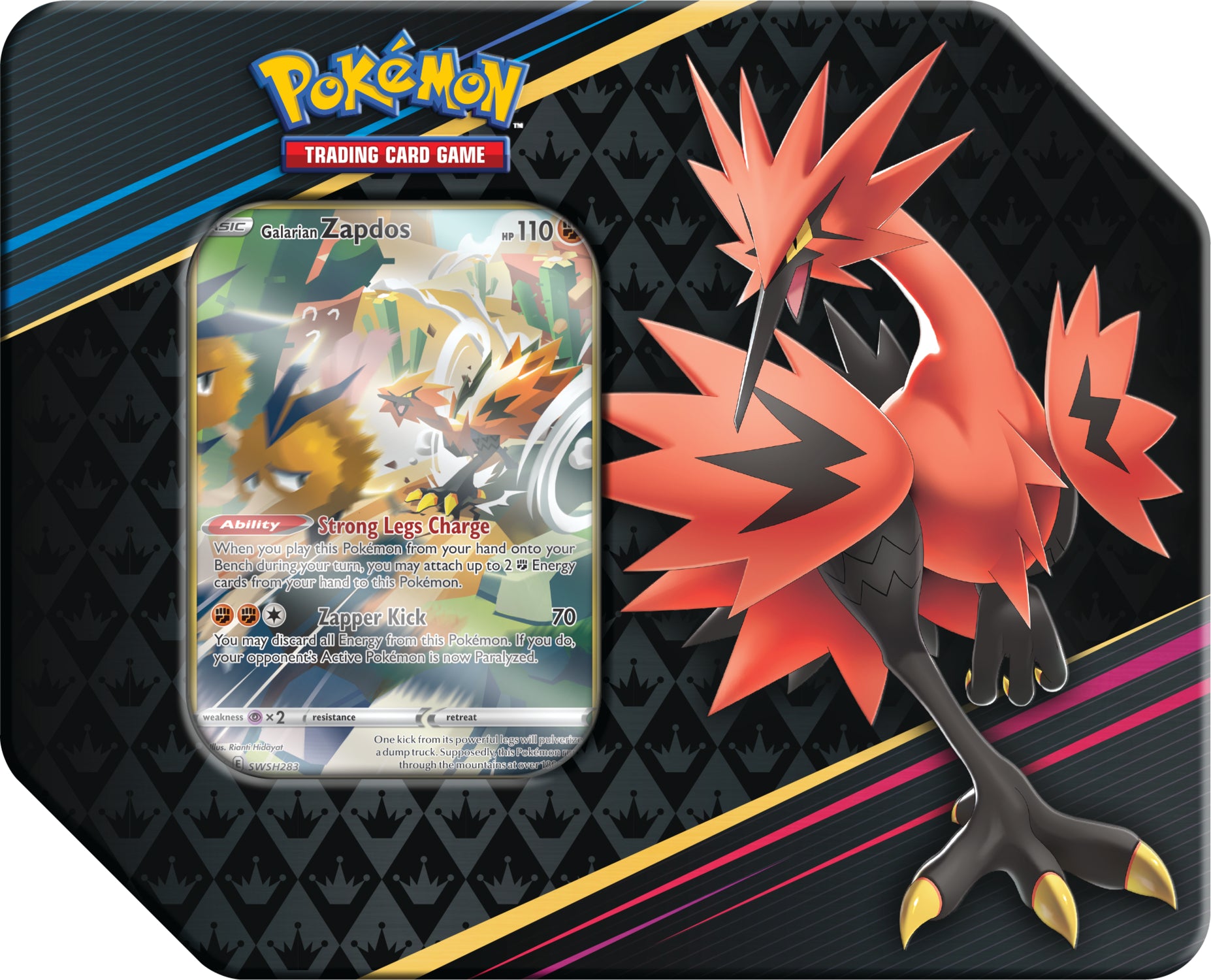 Image of Crown Zenith Tins (Galarian Articuno/Zapdos/Moltres)