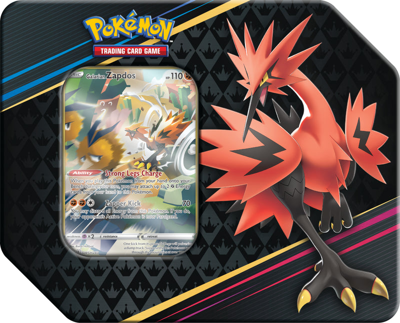 Crown Zenith Tins (Galarian Articuno/Zapdos/Moltres)