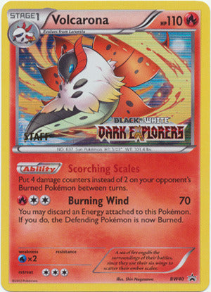 Volcarona (Dark Explorers Staff Promo) (NM)