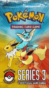 Pokemon Organized Play (POP) series 3 booster pack