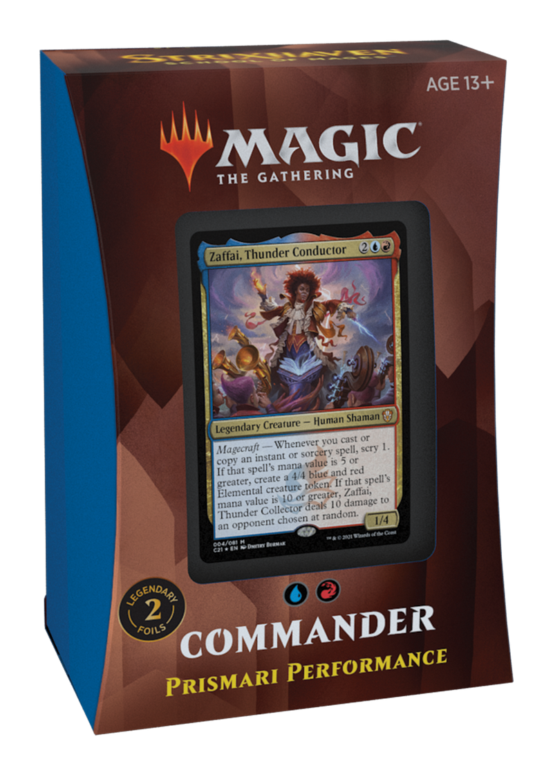 Strixhaven: School of Mages Commander 2021 Decks