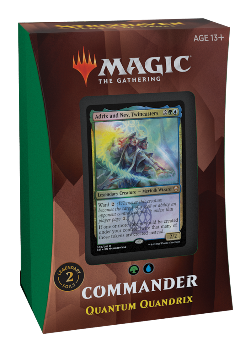 Strixhaven: School of Mages Commander 2021 Decks