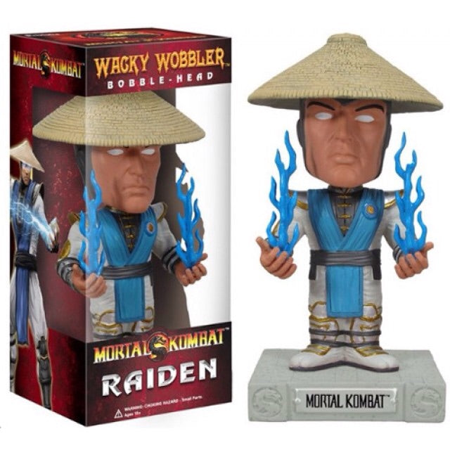 Image of Mortal Kombat Wacky Wobbler Bobble-Head: Raiden Figure
