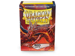 Red Matte Dragon Shield (STANDARD)