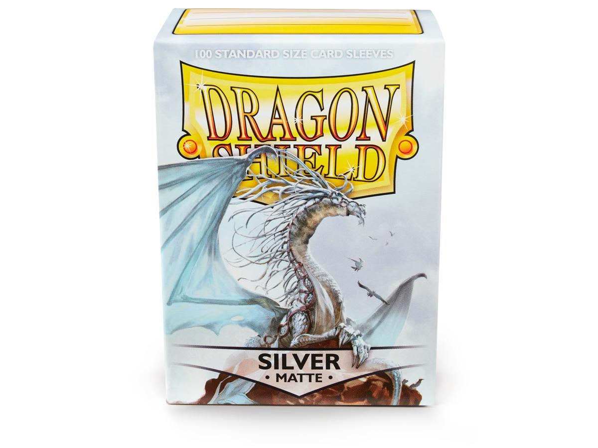 Image of Silver Matte Dragon Shield (STANDARD)